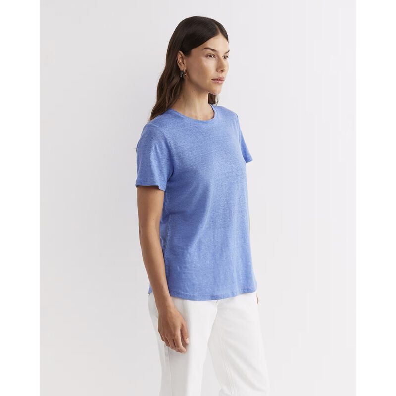 Sportscraft Tonia Crew Neck Linen Tee image number 2